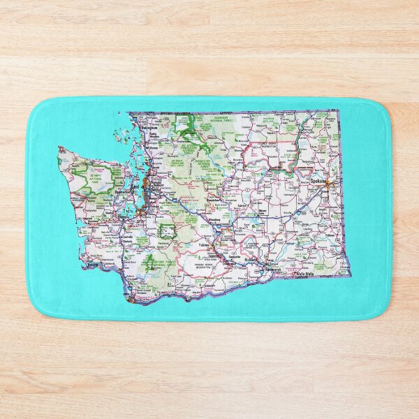 Item preview, Washington Roadmap designed and sold by Havocgirl.