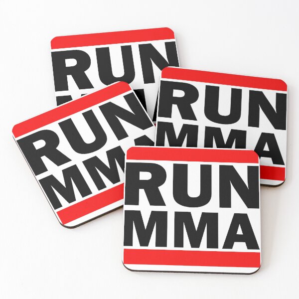 Item preview, RUN MMA (Black) designed and sold by TheLastStand.