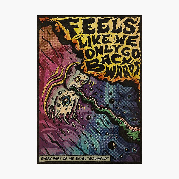 Feels Like We Only Go Backwards - Tame Impala Photographic Print