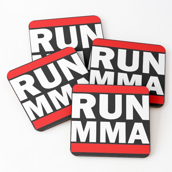 Item preview, RUN MMA (White) designed and sold by TheLastStand.