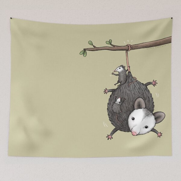Item preview, Opossum Family designed and sold by SophieCorrigan.