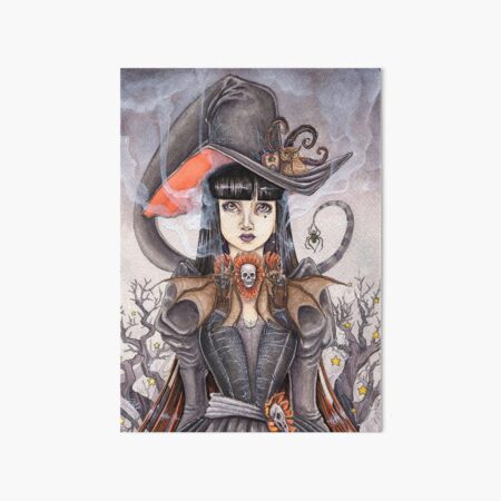 Bat Tea Art Board Print