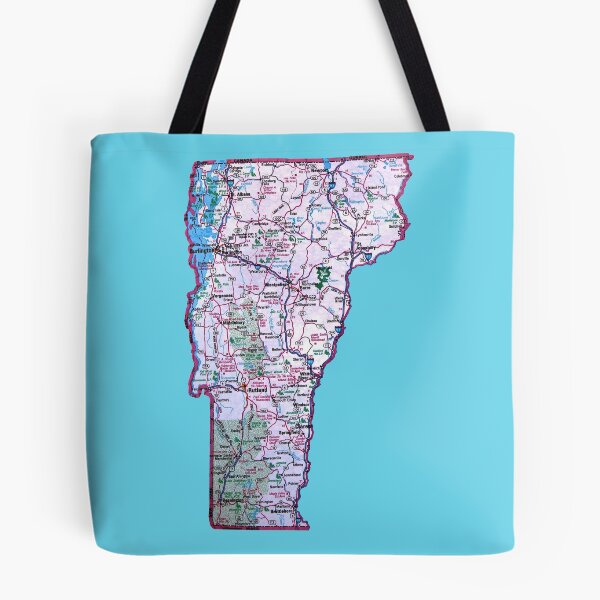 Item preview, Vermont Roadmap designed and sold by Havocgirl.