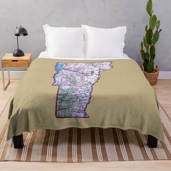 Item preview, Vermont Roadmap designed and sold by Havocgirl.
