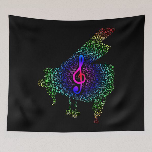 Item preview, Piano clef note pianist piano gift designed and sold by Weilichesmag.