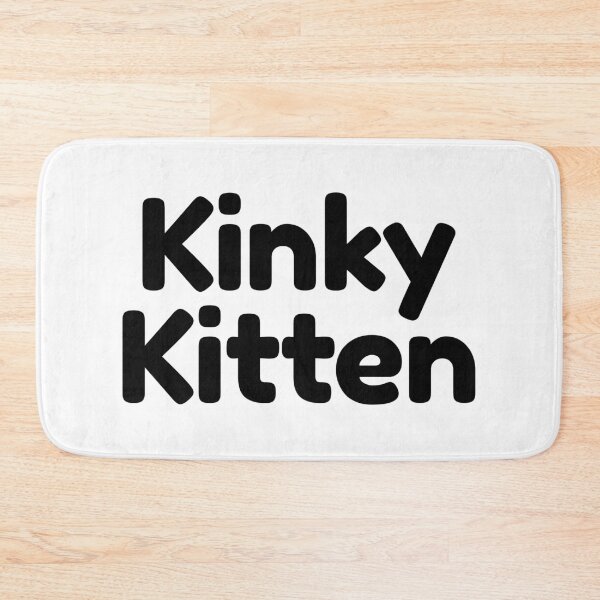 Item preview, Kinky Kitten [black text] designed and sold by The-Third.