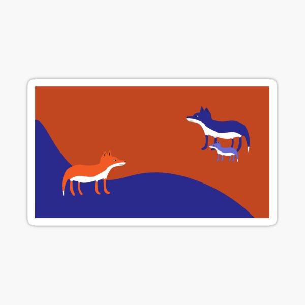 Renard Stickers Redbubble