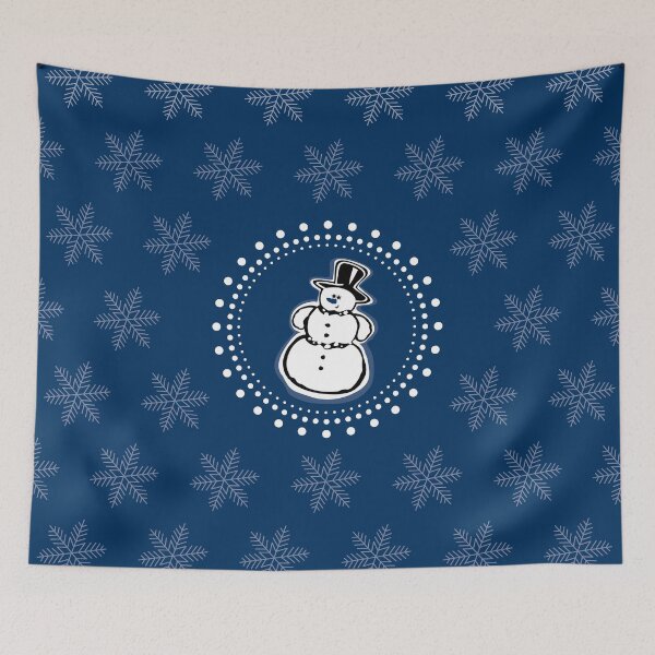 Item preview, Snowman blue designed and sold by Kritzel-Claudi.