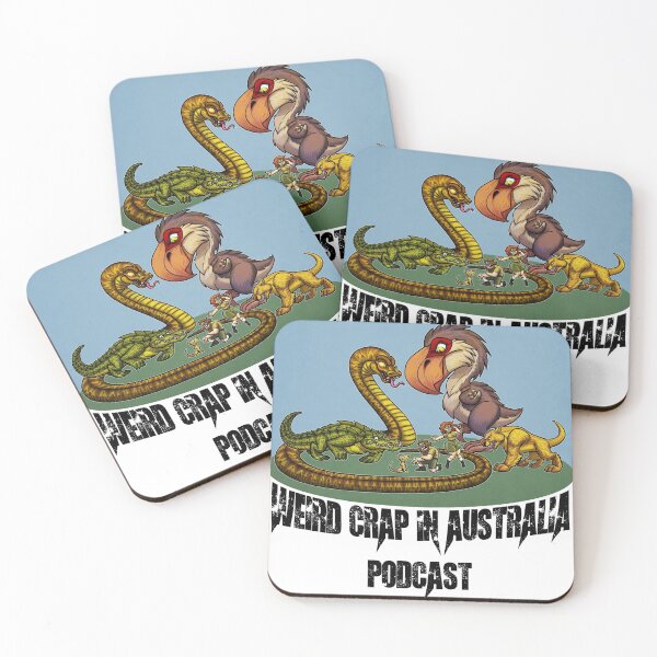 Item preview, Weird Crap in Australia - Attack of the Mega Fauna designed and sold by WeirdCrapinAus.