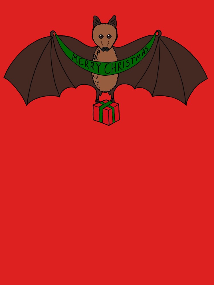 "Christmas Bat" Tshirt by KraftyPanda Redbubble