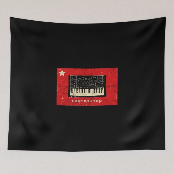 Item preview, Russian Vintage Analog Synth Soviet Synthesizer Nerd Retro design designed and sold by A-Fashion.
