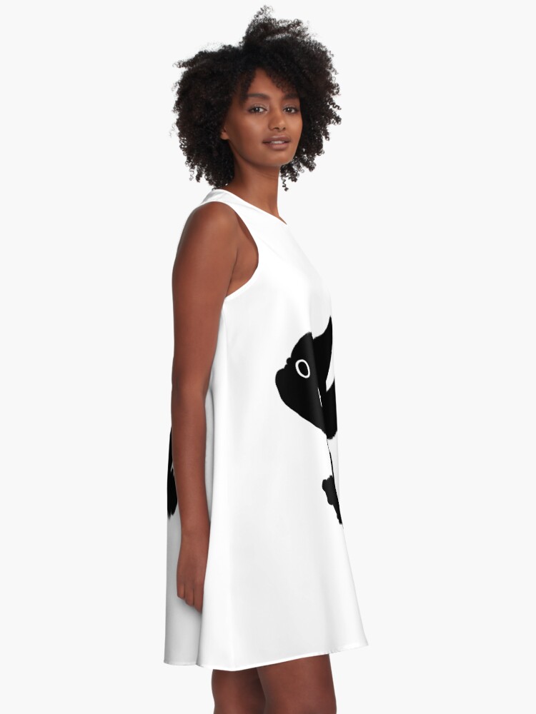 Vista alternativa de Vestido acampanado Stitch ama a Ohana