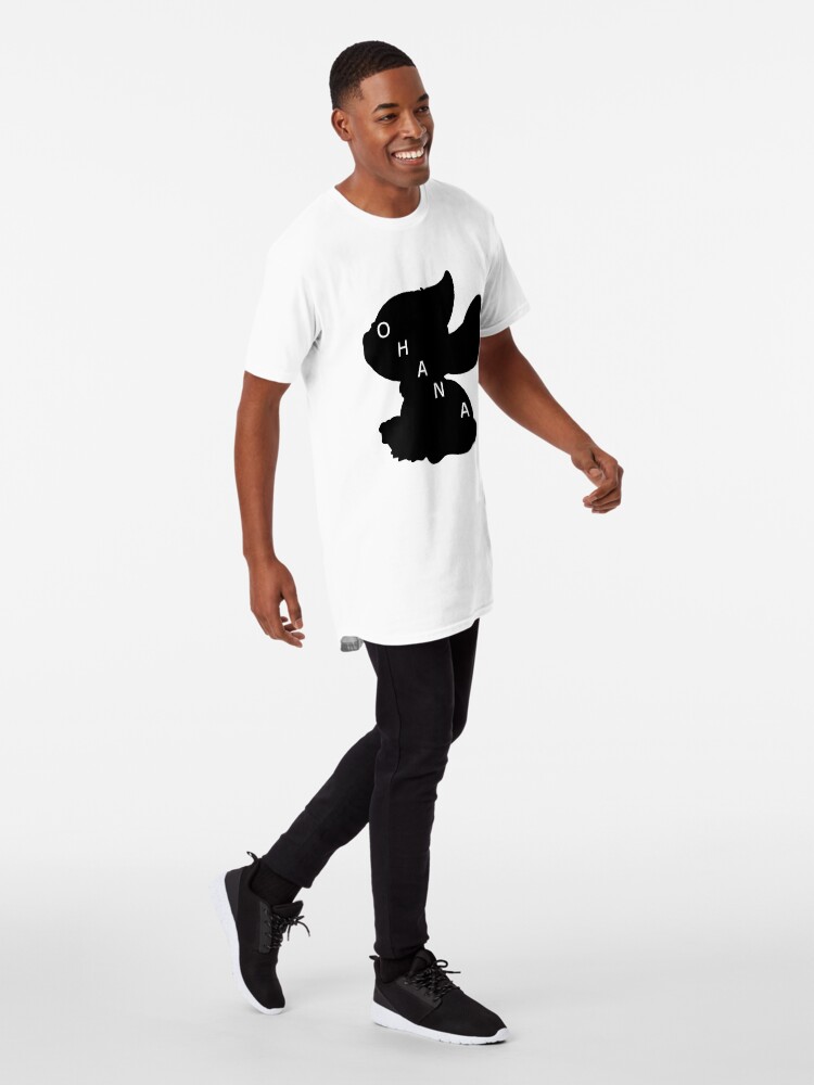 Vista alternativa de Camiseta larga Stitch ama a Ohana