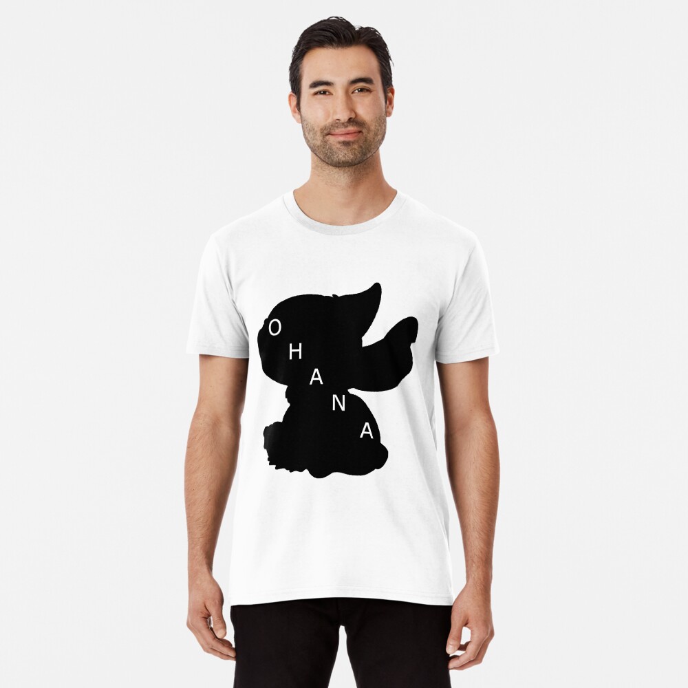 Stitch ama a Ohana Camiseta premium