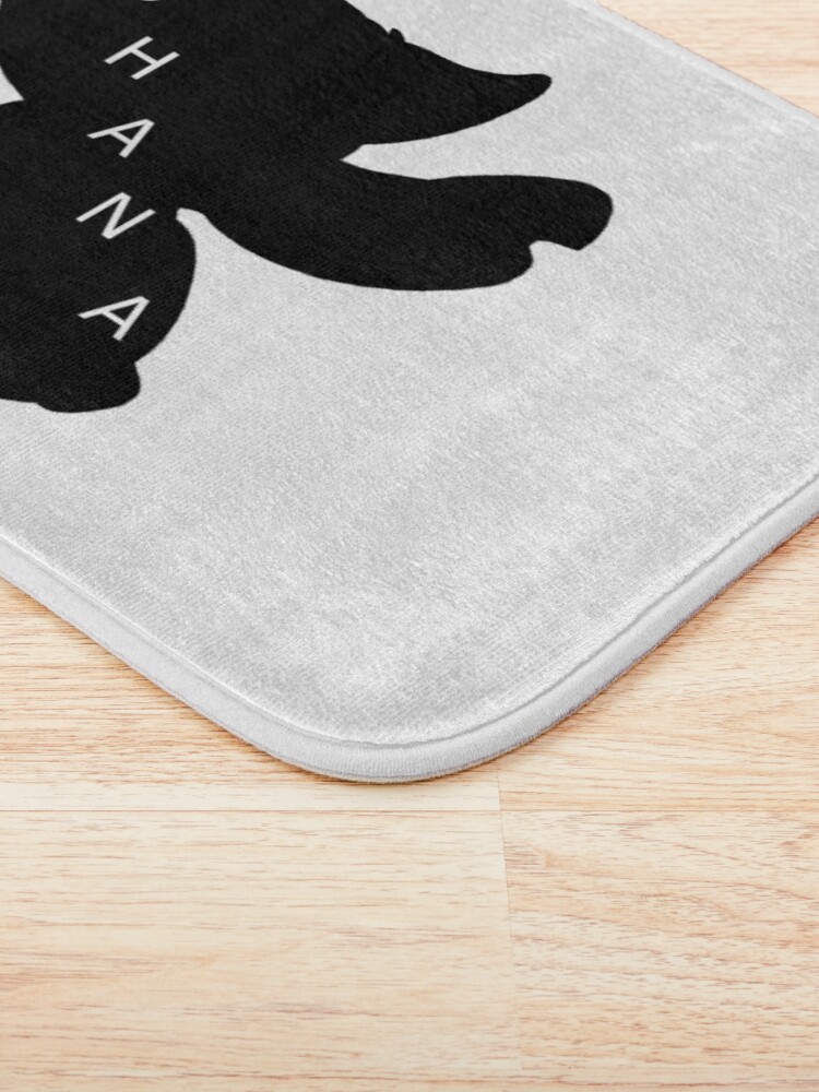 Vista alternativa de Alfombra de baño Stitch ama a Ohana