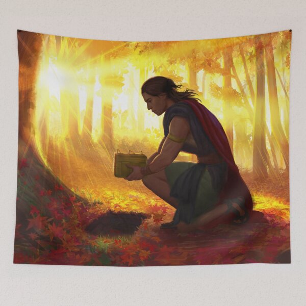 Item preview, Moroni Burying the Plates designed and sold by Katie Payne.