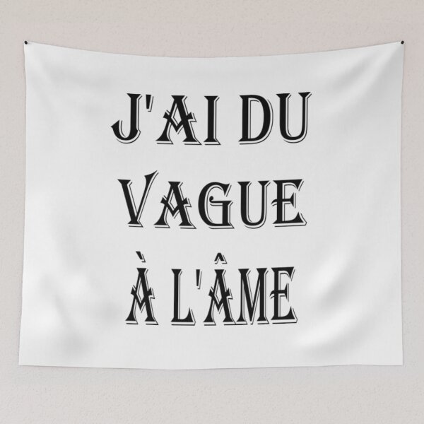 Item preview, J'ai dû vague à l'âme designed and sold by Pline88.