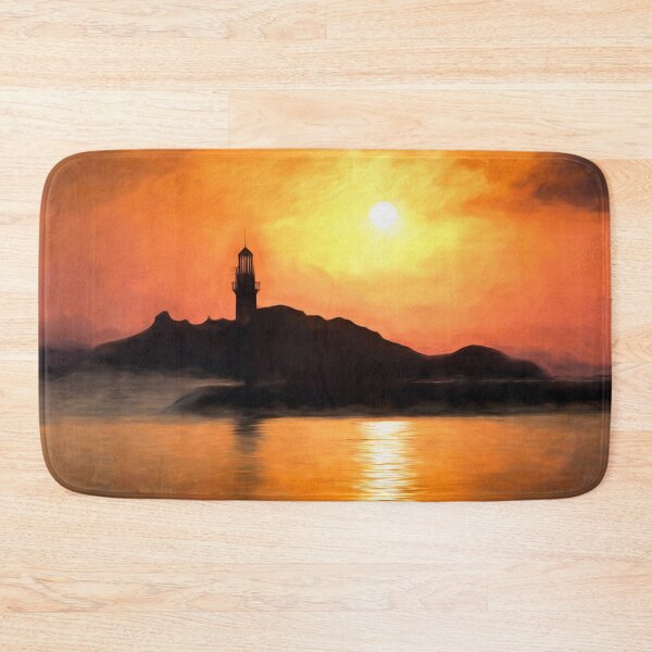 Item preview, Lighthouse Sunset Art designed and sold by Londonimages.