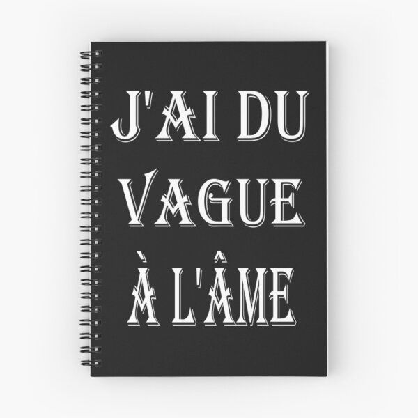 Item preview, J'ai dû vague à l'âme designed and sold by Pline88.