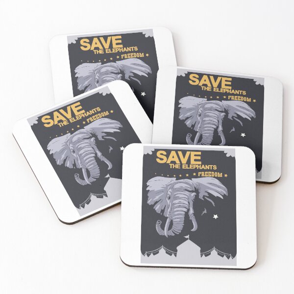 Item preview, Save the elephants. designed and sold by emphatic.