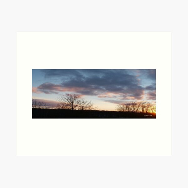 Item preview, St. Lawrence County Sunset designed and sold by linmarie.