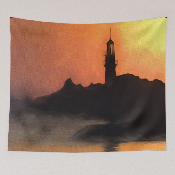 Item preview, Lighthouse Sunset Impressionism  designed and sold by Londonimages.