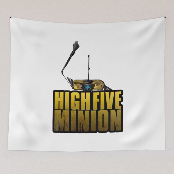 Item preview, Claptrap High Five Minion designed and sold by simonhoratiu.