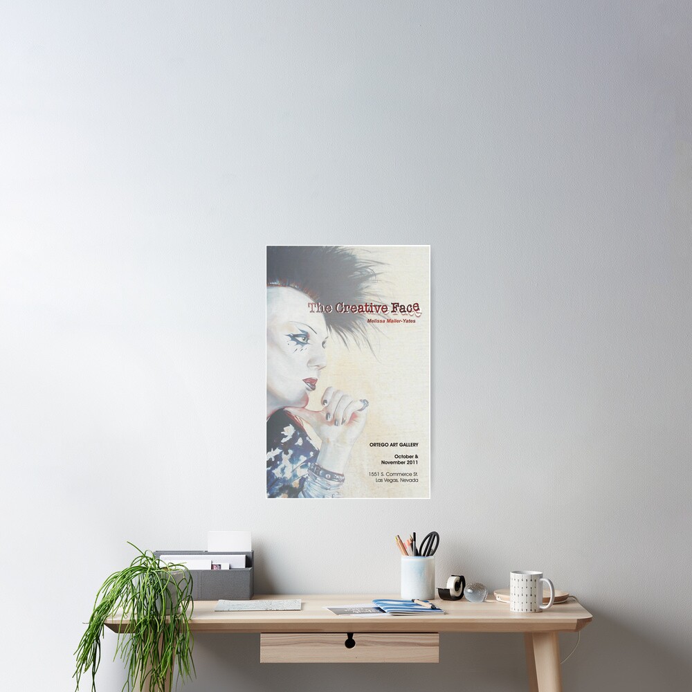 The Creative Face Poster