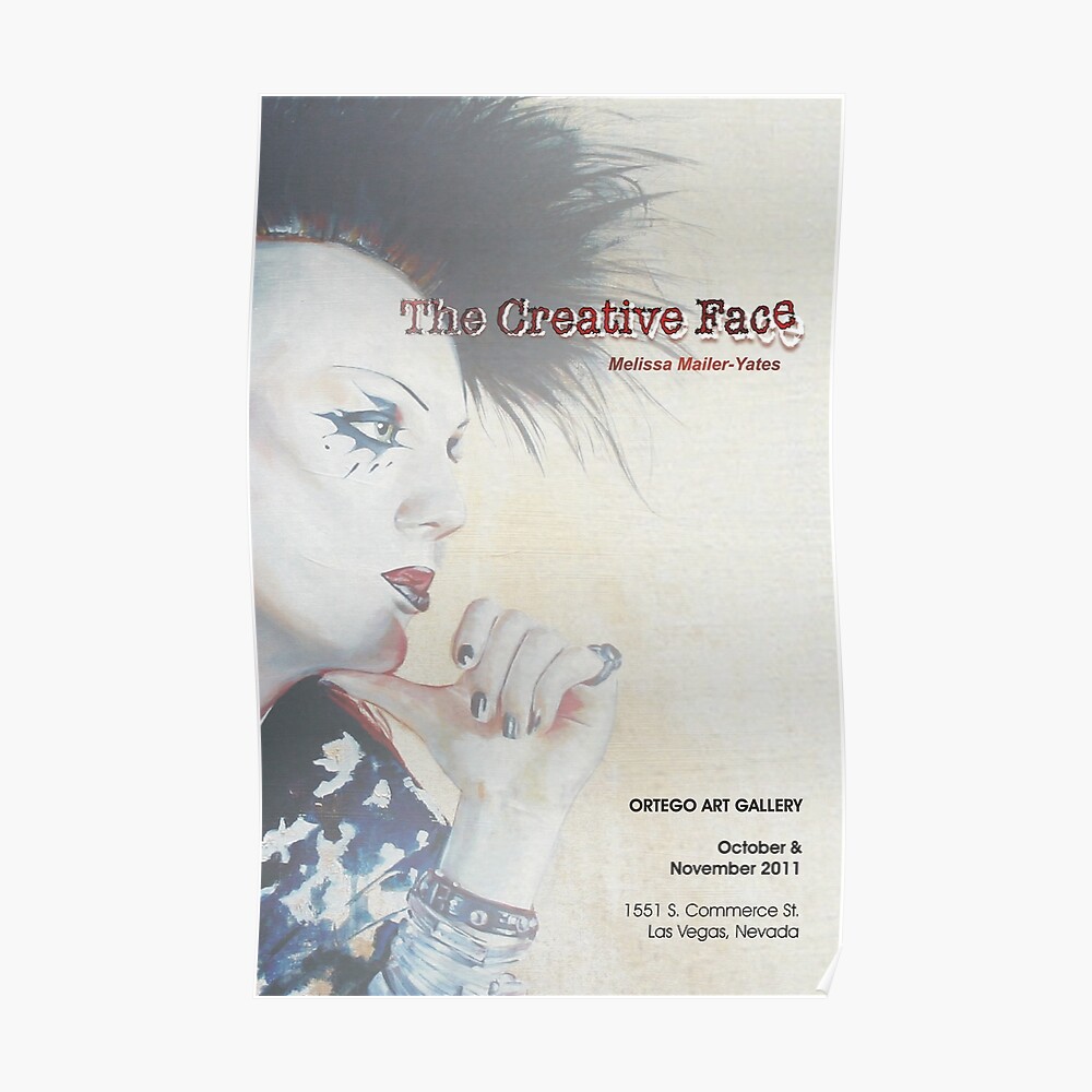 The Creative Face Poster