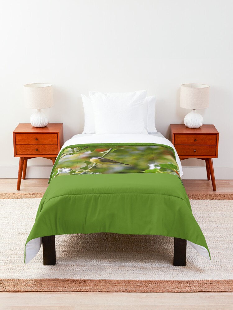Alternate view of Blue Tit (Cyanistes caeruleus) Comforter