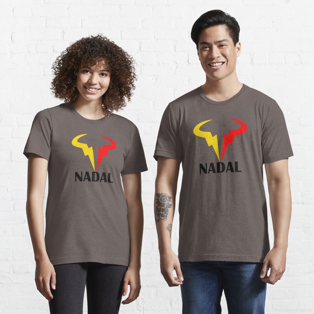 "Rafael Nadal Logo Nadal Spain Black" T-shirt by ...