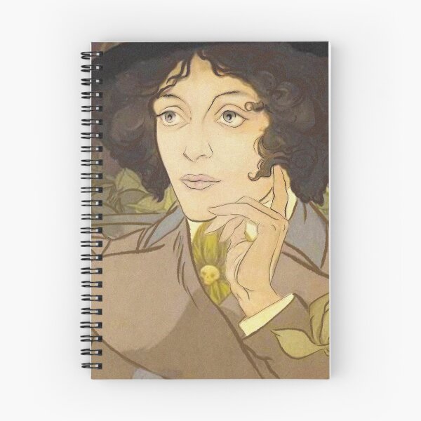 Item preview, Vintage illustration of a lady in an art nouveau style designed and sold by Vintage Designs +.