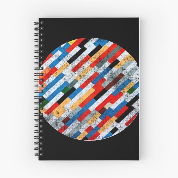Item preview, Colorful Distressed Rainbow Stripes designed and sold by EightWinds.
