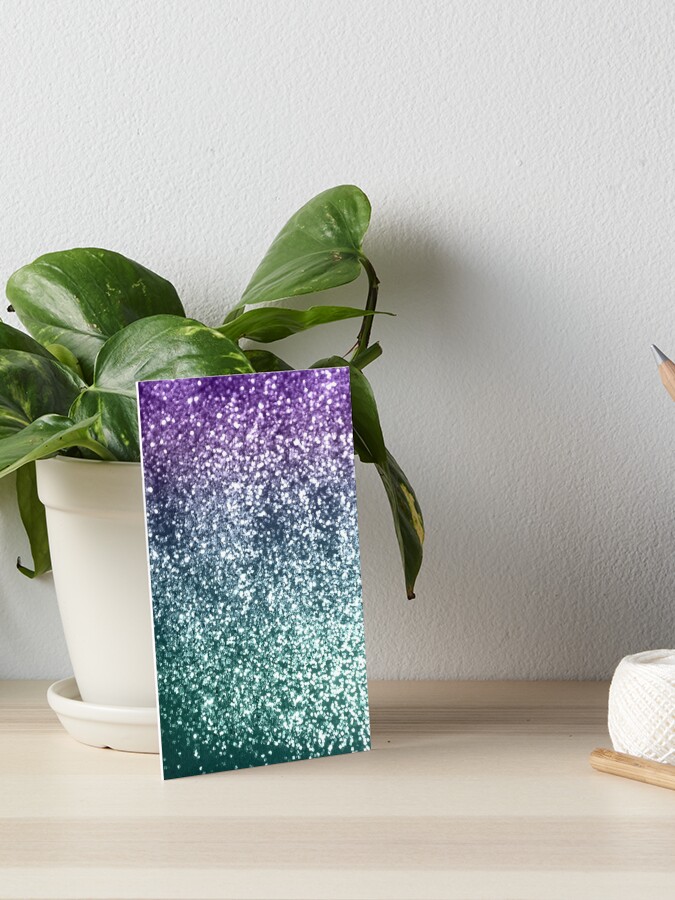 Glitter Stars, Star Glitter, Sparkle Confetti Stars, Multi-color with  Purple Tint,  Art Board Print for Sale by EclecticAtHeART
