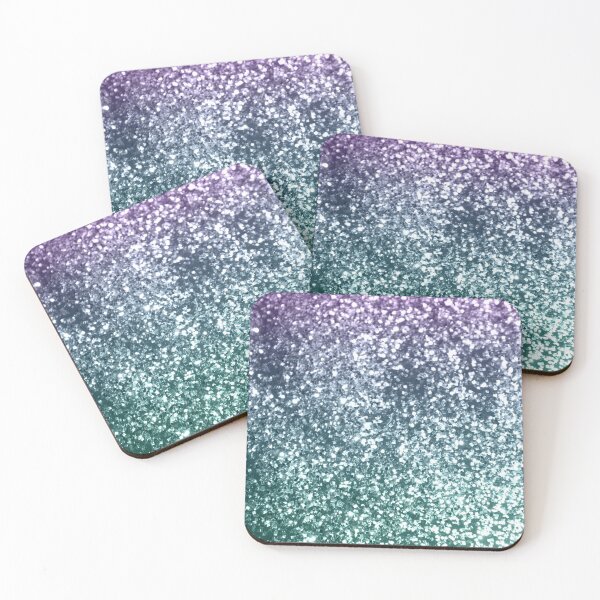 Item preview, Aqua Purple Ombre Glam #4 (Photo of Glitter Only - Not Reflective) designed and sold by Anita's & Bella's Art.