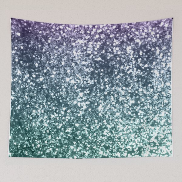 Item preview, Aqua Purple Ombre Glam #4 (Photo of Glitter Only - Not Reflective) designed and sold by Anita's & Bella's Art.