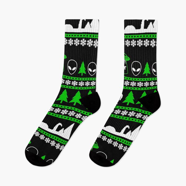 Item preview, Mystery Alien, Loch Ness & Bigfoot I gift for Christmas designed and sold by ChrisFeil.