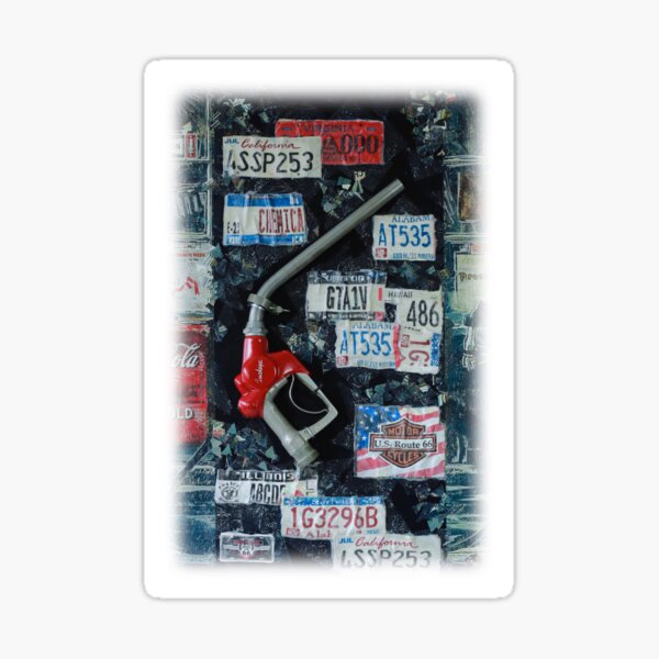 Remove the Petrol Nozzle Sticker
