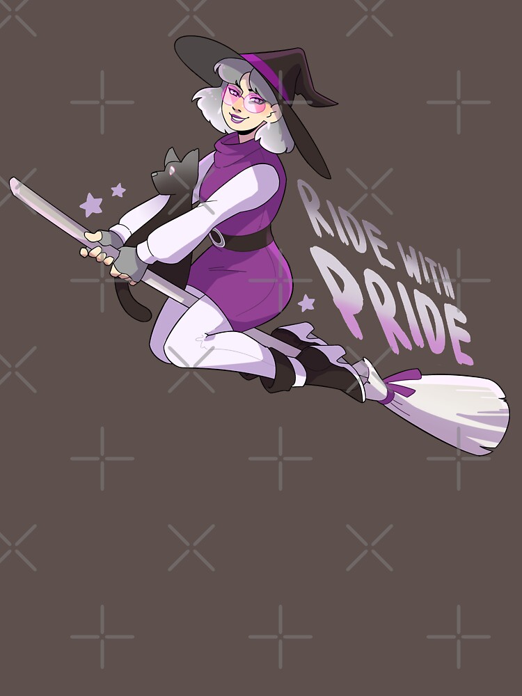« Ride with Pride - Asexuel » par ABD-illustrates