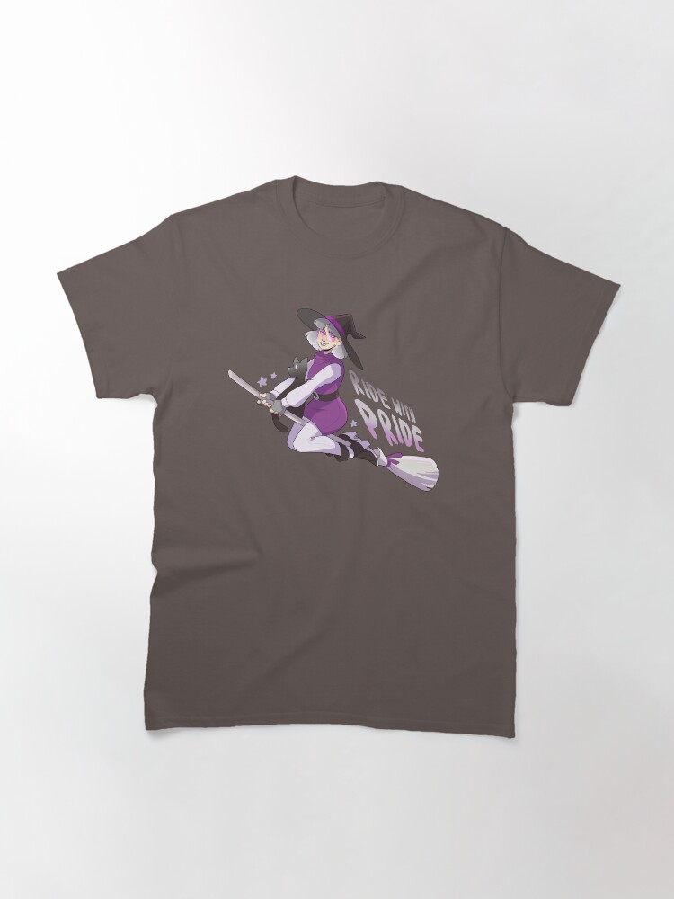 T-shirt classique ''Ride with Pride - Asexuel' : autre vue