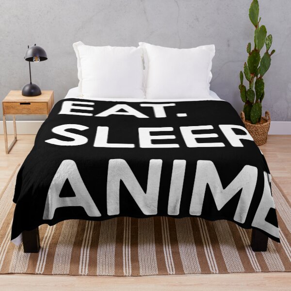 Item preview, Eat, Sleep, anime Black designed and sold by iagorfrost.