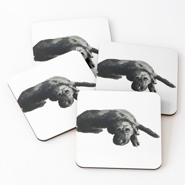 Item preview, Sleepy Old Dog Ink Wash designed and sold by Cormac Palmer.