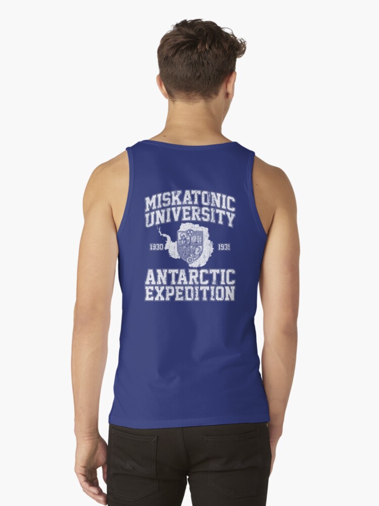 Thumbnail 1 of 3, Tank Top, Miskatonic University Antarctic Expedition designed and sold by huckblade.