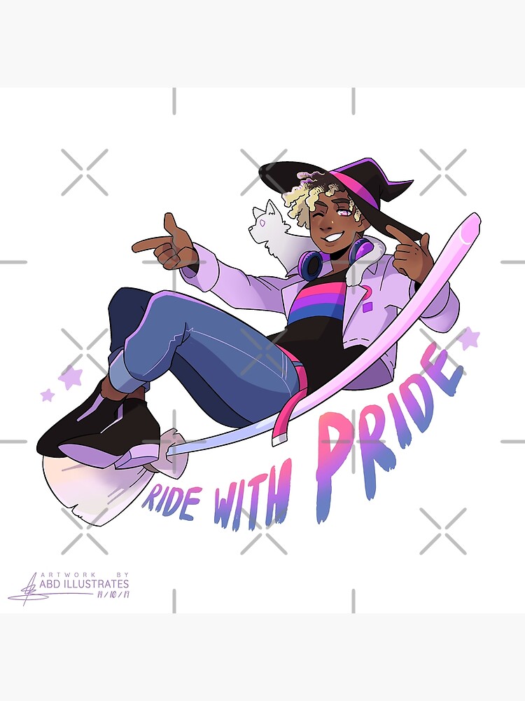Ride with Pride - Bi by ABD-illustrates