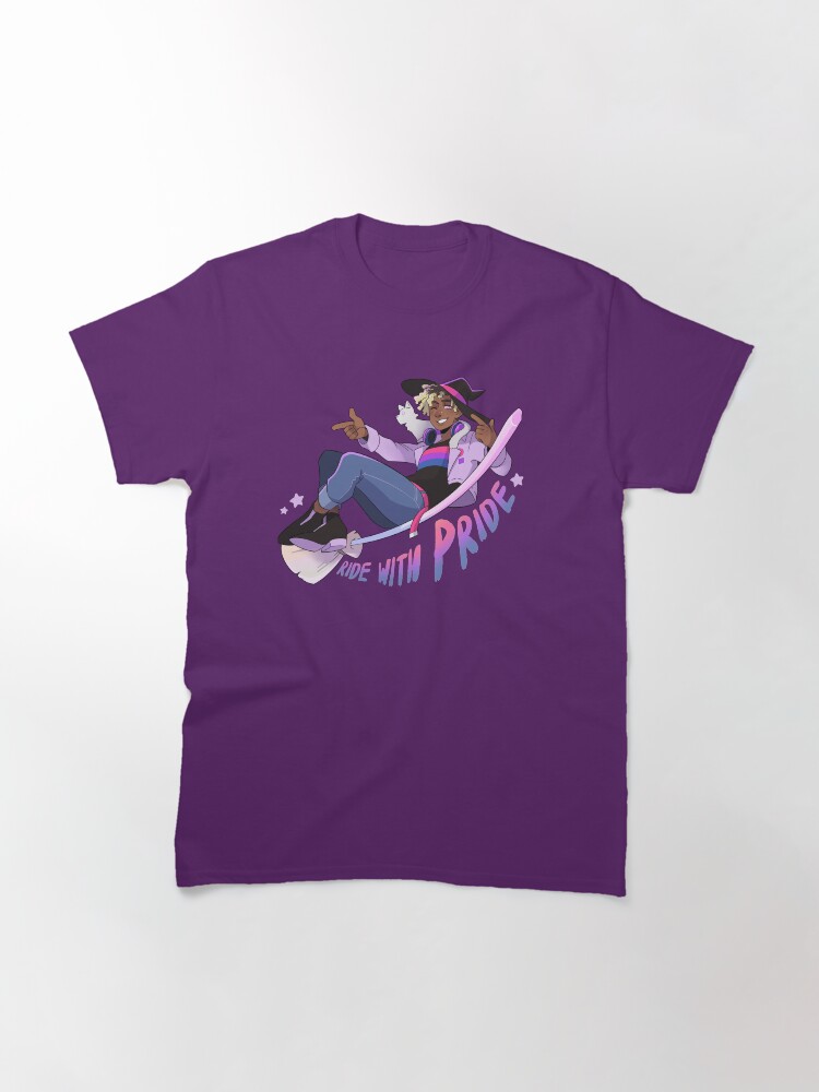 Thumbnail 3 von 7, Classic T-Shirt, Fahrt mit Stolz - Bi designt und verkauft von ABD-illustrates.