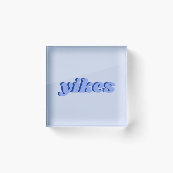 Item preview, yikes-blue designed and sold by photosbyalexis.