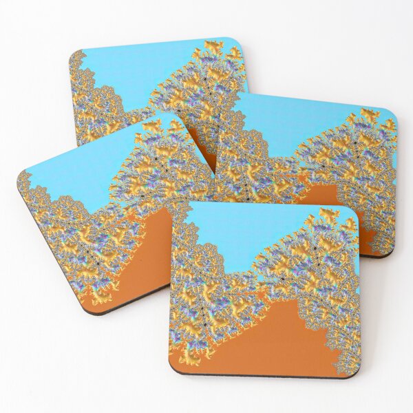 Item preview, Orange Fractal Path designed and sold by Elisabeth Lucas.