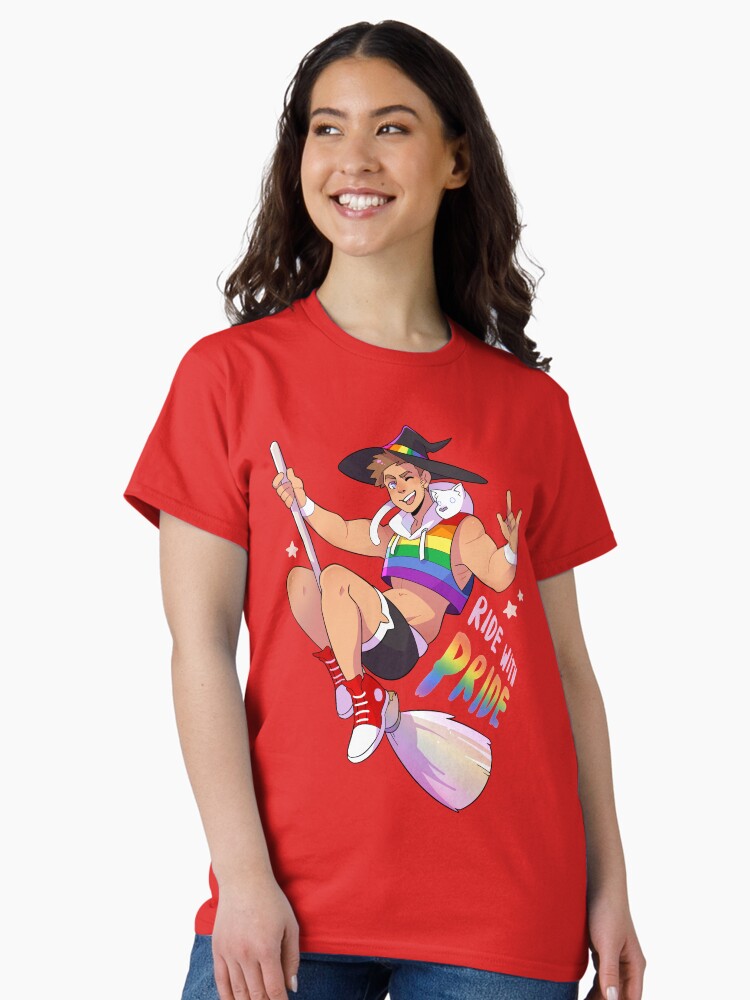 Thumbnail 2 von 7, Classic T-Shirt, Fahrt mit Stolz - Homosexuell designt und verkauft von ABD-illustrates.