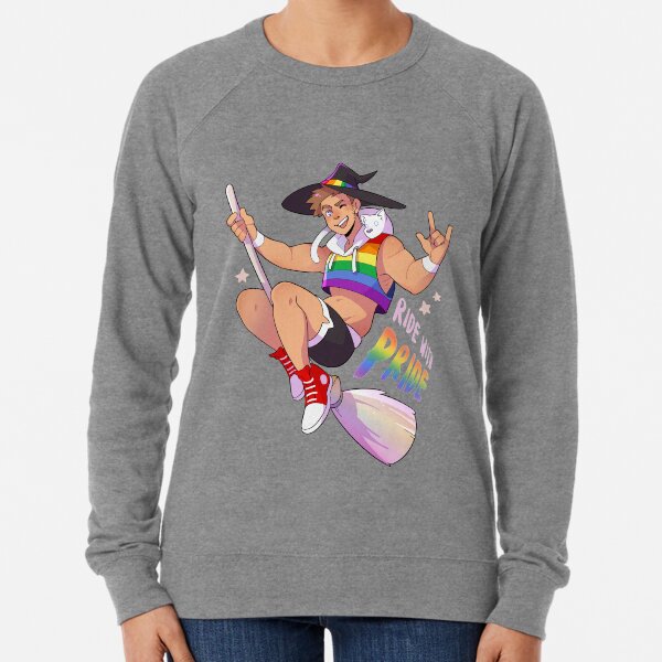 Ride with Pride - Gay Lightweight Sweatshirt