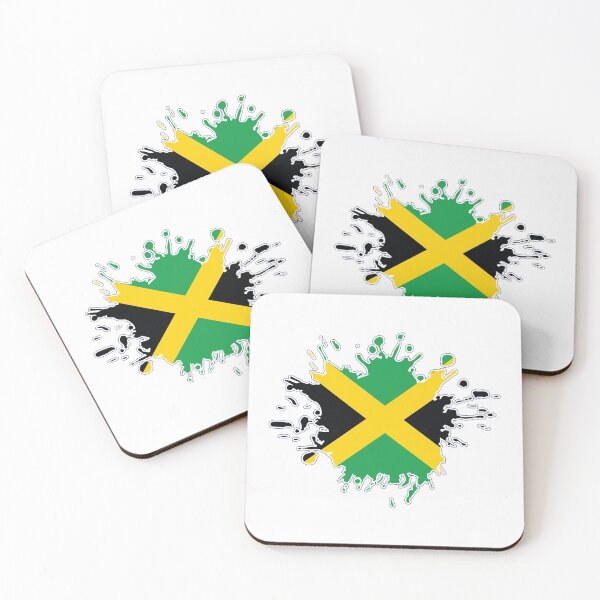 Item preview, Jamaican National Flag Splash designed and sold by IdentiTee Studios.